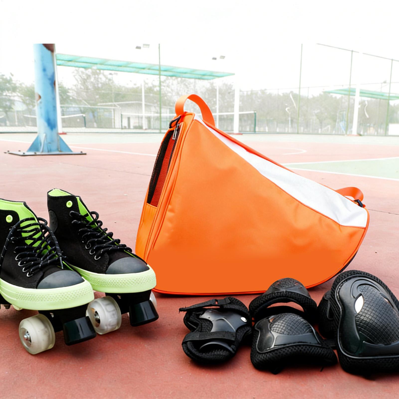 Sports Equipment For Kids - ローラースケートバッグ スポーツ用品 ショルダーバックパック 大容量スケートバッグ 大人 子供