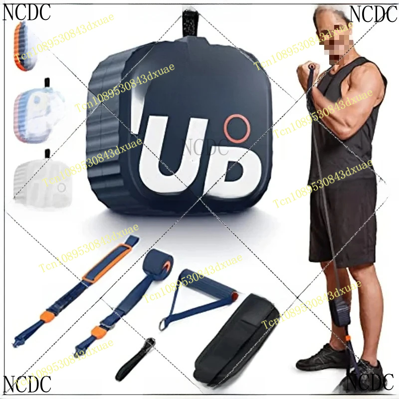 Sports Equipment At Home - ホームフィットネス機器 4.4-44ポンド調整可能抵抗バンド ポータブルポケットジムシステム UNITREE PUMP アプリ対応