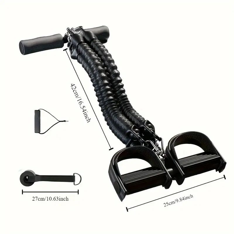 Sports Equipment At Home - ペダルテンションローププラーエクササイズ自宅で多機能フィットネスエクササイズレジスタンスバンド男性スポーツジム機器