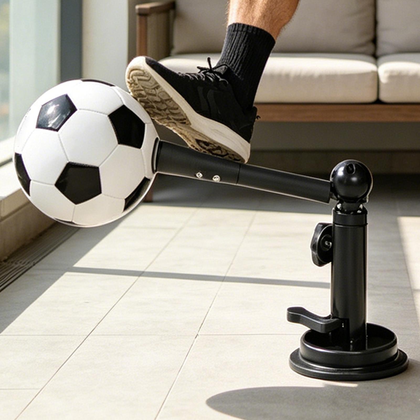 Sports Equipment For Kids - サッカー練習補助具 ハンズフリーサッカーボールキック練習用 ハンドヘルドフットボールトレーニング機器 学校や屋外スポーツ用