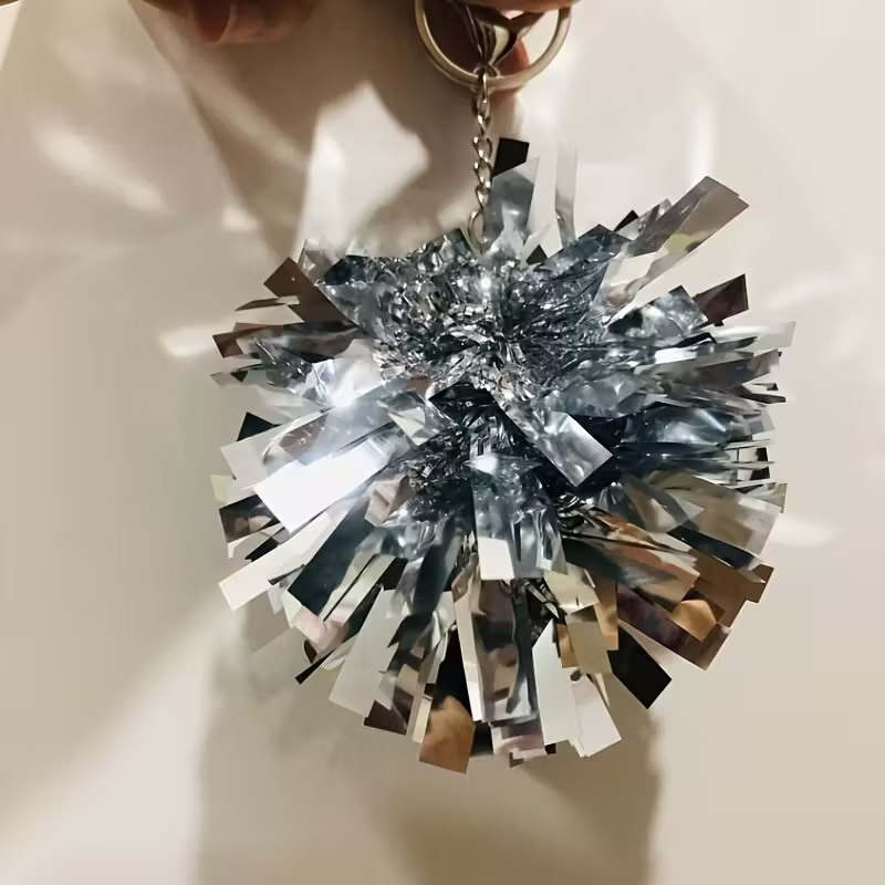 Cheerleading Pom Pom - ST 1個入り 新品 チャーム フォイルバッグ ペンダント