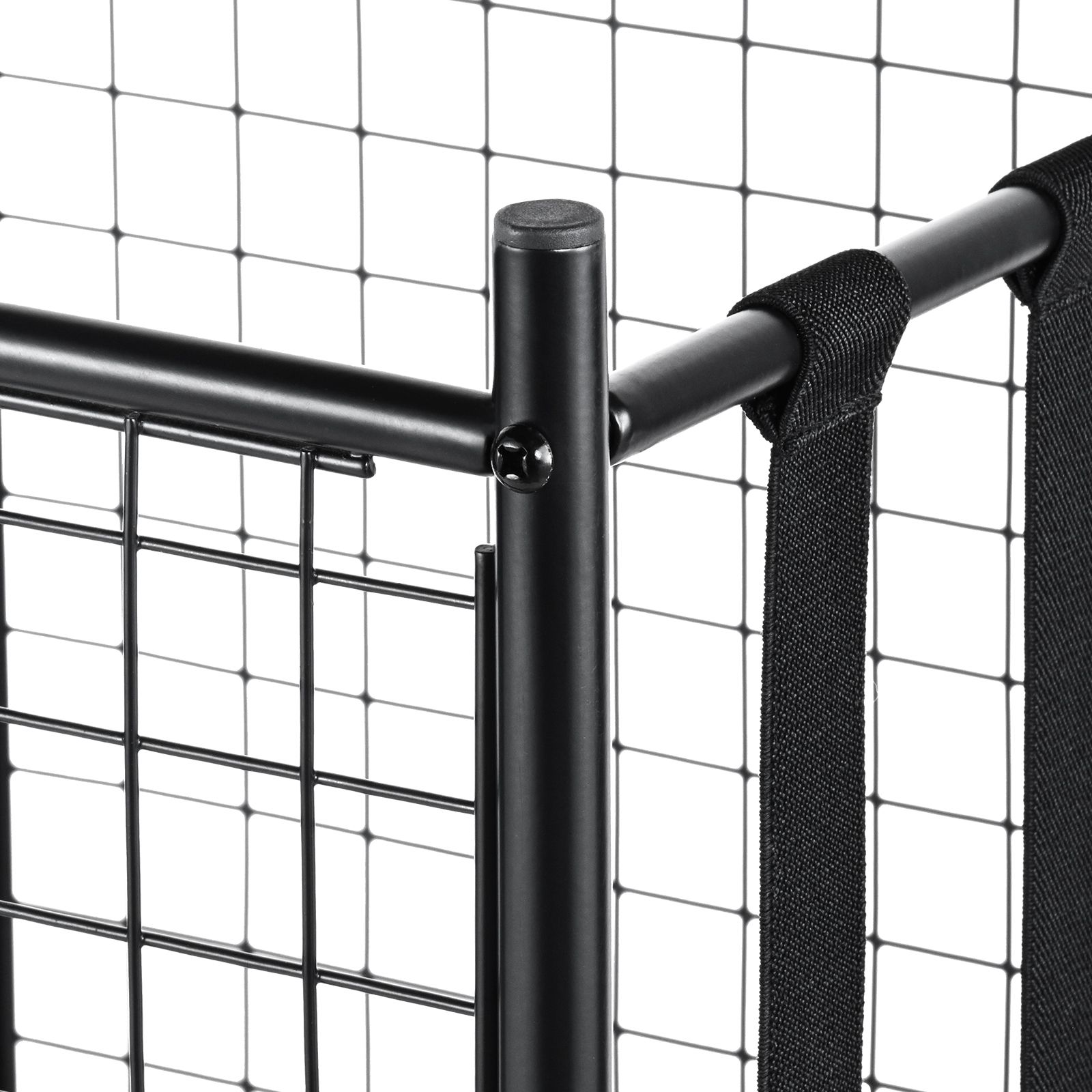 ローリングスポーツボール収納カート、伸縮性ストラップ付きロッ - Sports Equipment Holder のレビューと価格