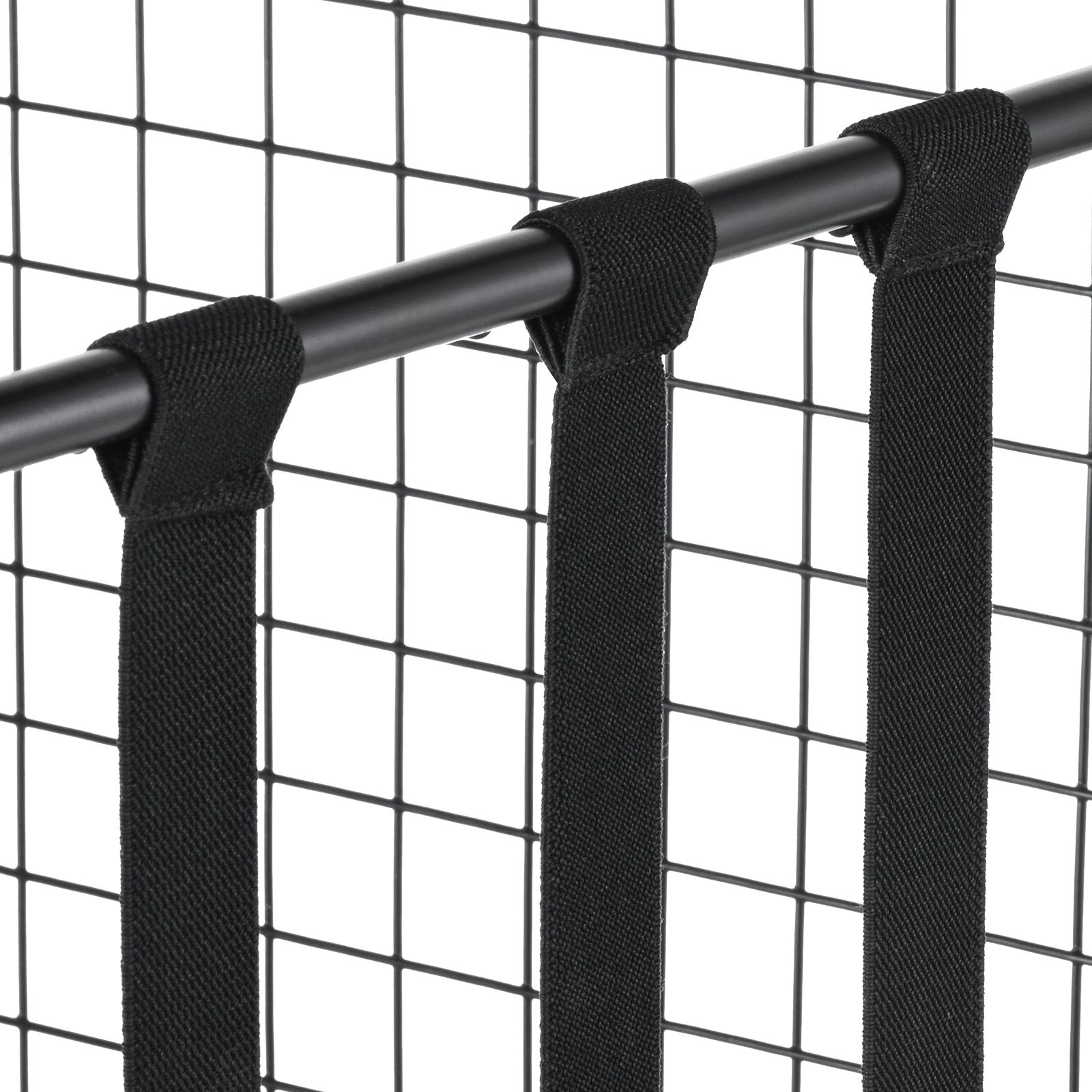 ローリングスポーツボール収納カート、伸縮性ストラップ付きロッ - Sports Equipment Holder のレビューと価格