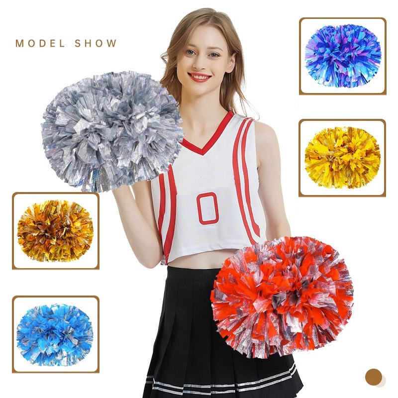 競技、ゲームクラブの競合、通勤ボール、花、マッチ、音声ダンス - Cheerleading Pom Pom のレビューと価格