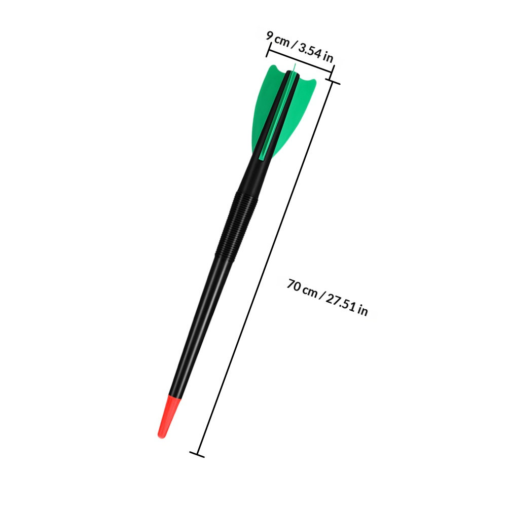 2個入りプラスチック製トレーニングジャベリン、安全なロケット - Javelin Throwing のレビューと価格