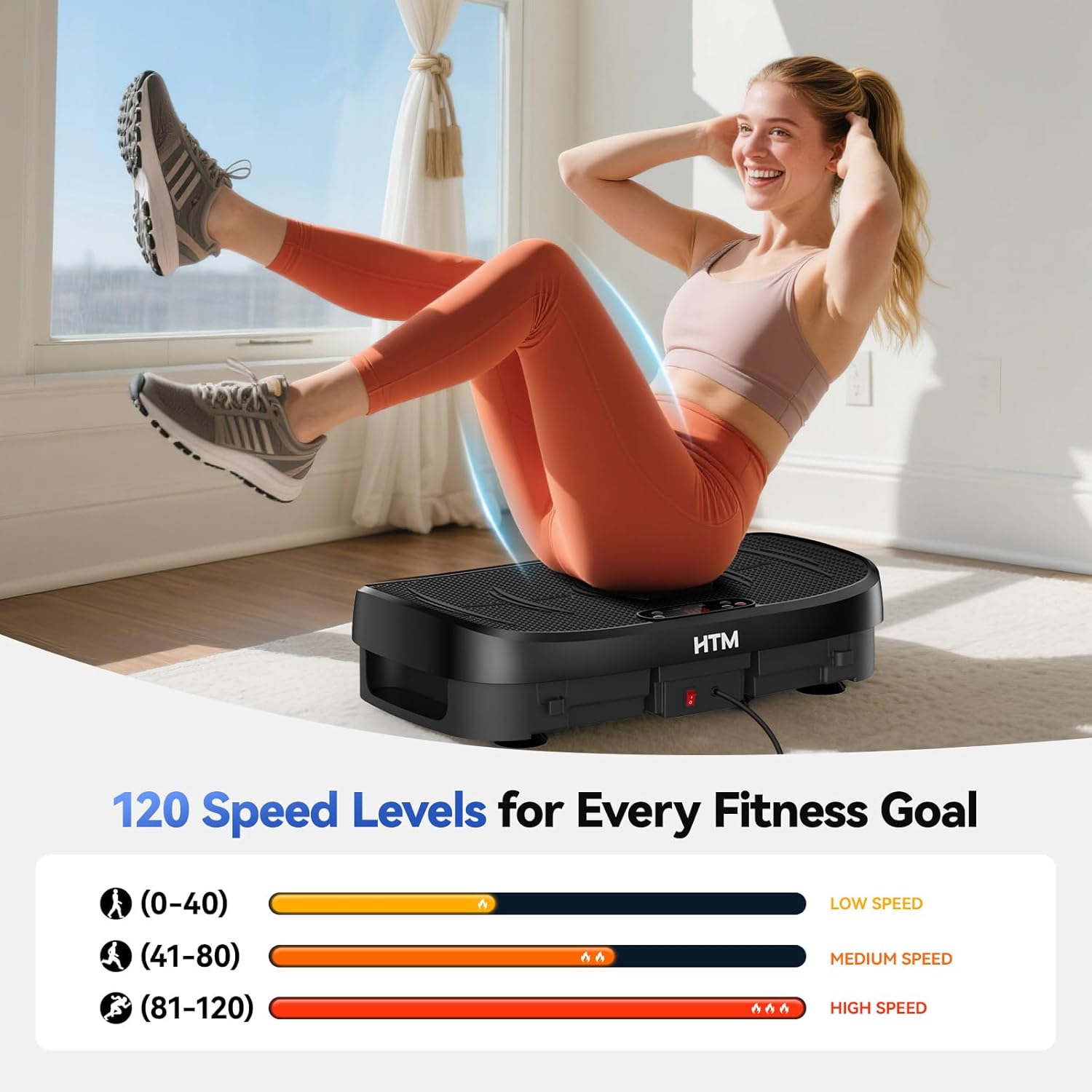 振動プレート脂肪燃焼フィットネスプラットフォーム全身120レ - Sports Equipment At Home のレビューと価格