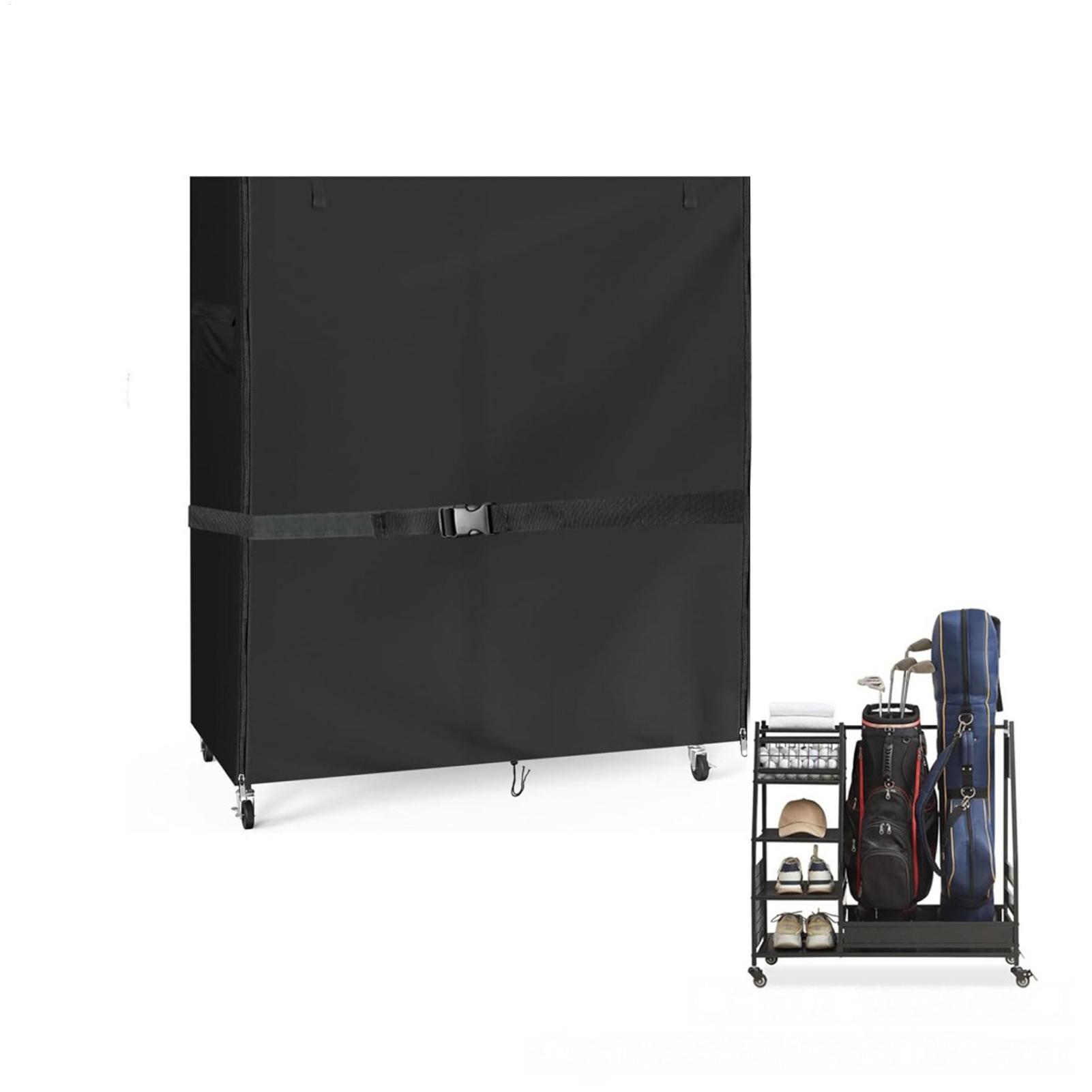 ゴルフバッグスタンドカバーオックスフォード防塵防水ガレージオ - Sports Equipment Garage Organizer のレビューと価格