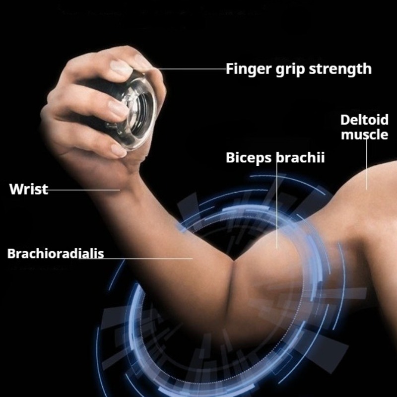 ジャイロリストボールセルフスタートハンドトレーナー合金製手首 - Sports Equipment That Starts With A のレビューと価格