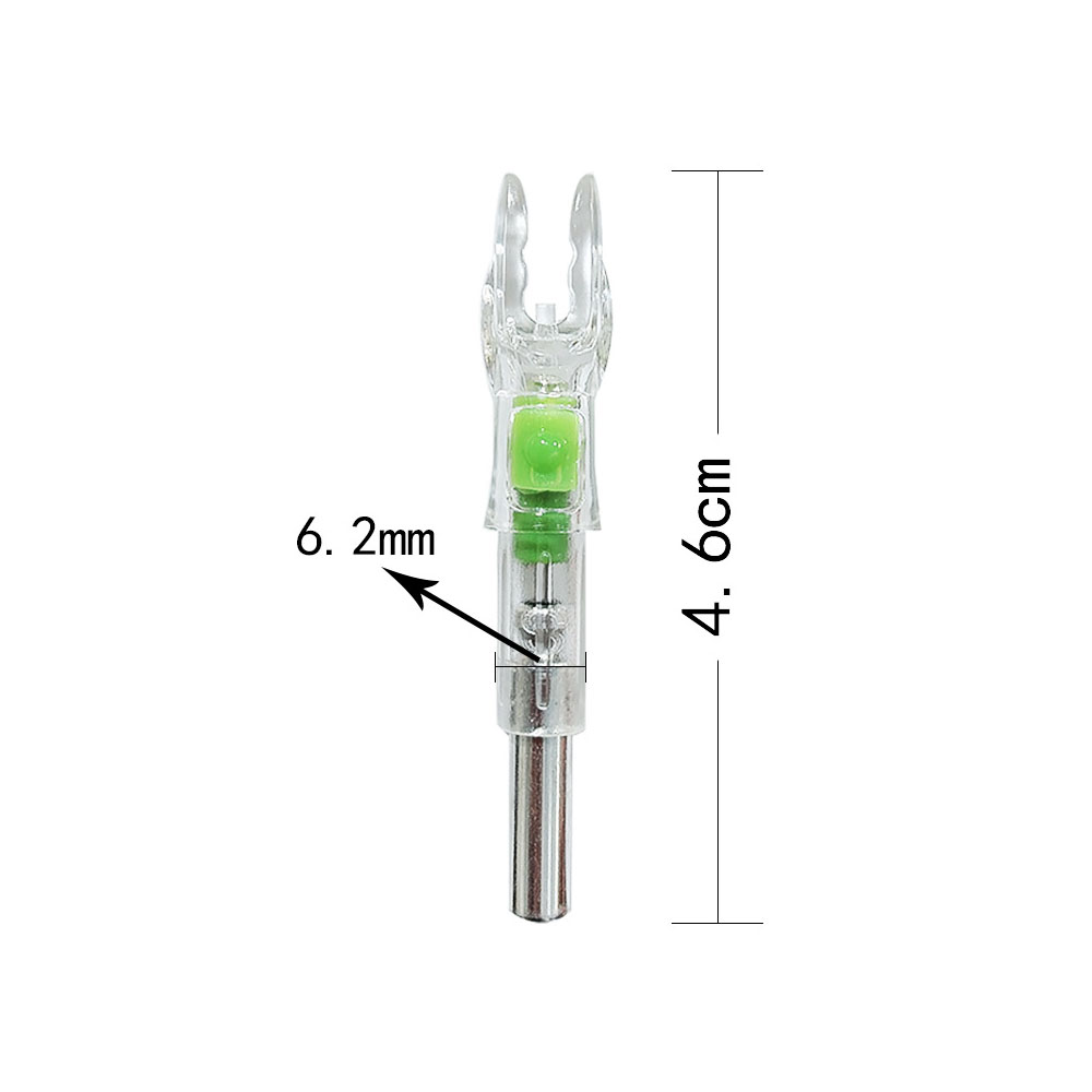アーチェリーグリーンLEDライト付き矢ノック（内径6.2mm - Archery Target Face のレビューと価格