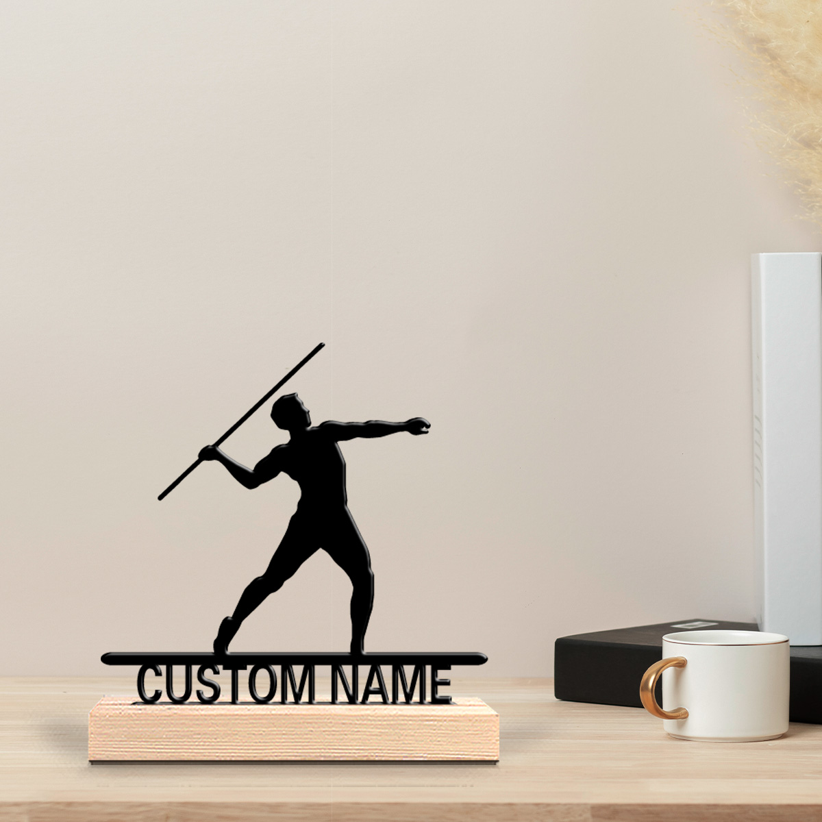 1pc ジャベリンスロー パーソナライズされた名前入りブリキ - Javelin Throwing のレビューと価格