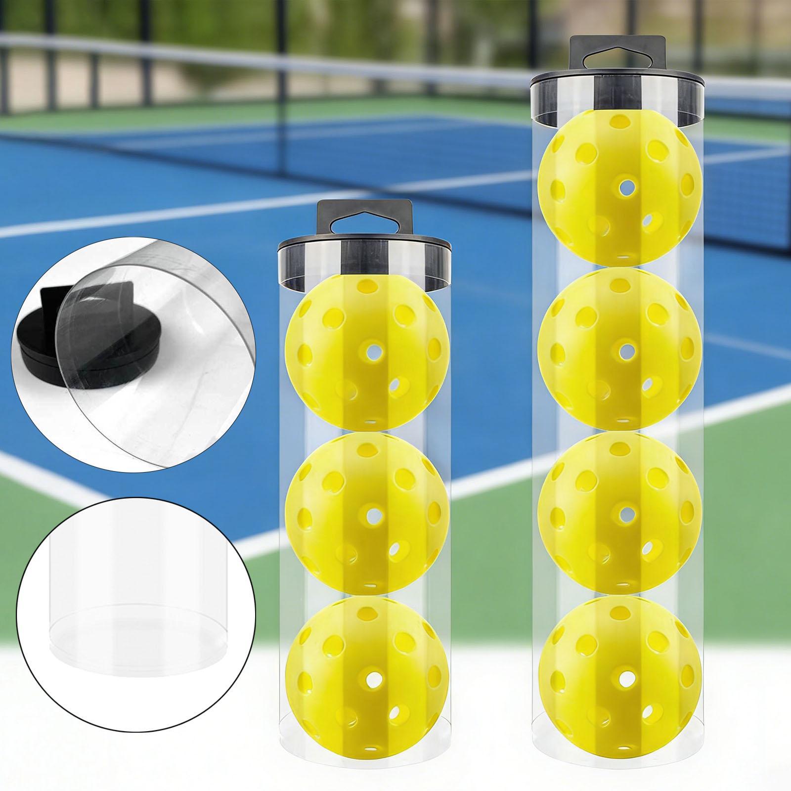 テニスボール収納チューブホルダー PS素材 クリアコンテナ  - Sports Equipment Holder のレビューと価格