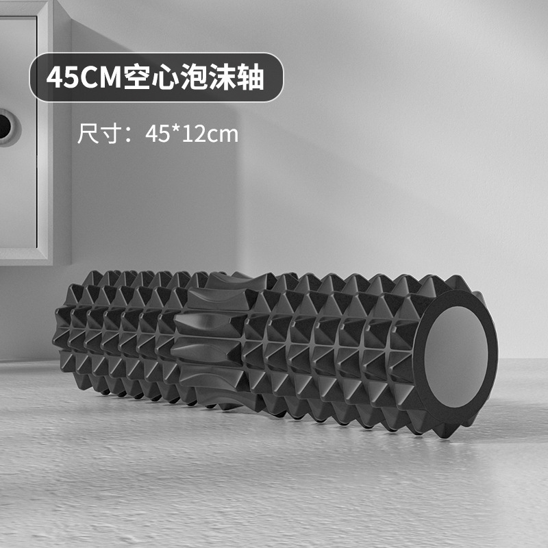 中空フォームローラー 45 センチメートルヨガブロックマッサ - Sports Equipment At Home のレビューと価格