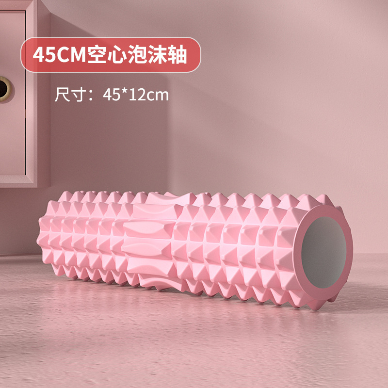 中空フォームローラー 45 センチメートルヨガブロックマッサ - Sports Equipment At Home のレビューと価格
