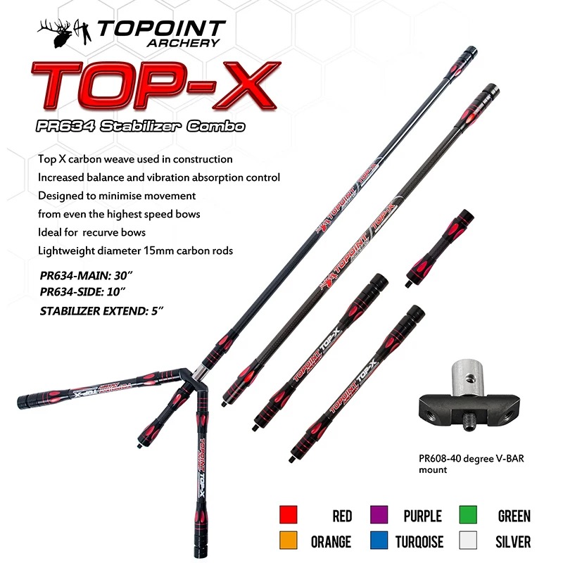 TOPOINT バランススタビライザーコンボ メインバー 1 - Archery Target Face のレビューと価格