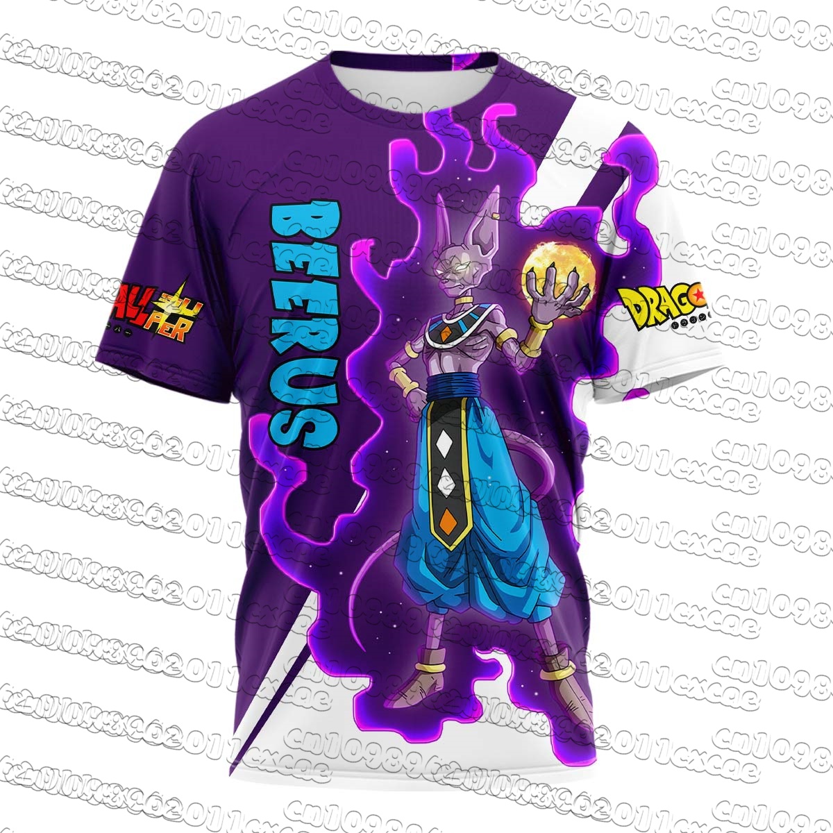 ドラゴンボール ビルス メンズ Tシャツ 夏のホットセール  - Sports Equipment Resale のレビューと価格