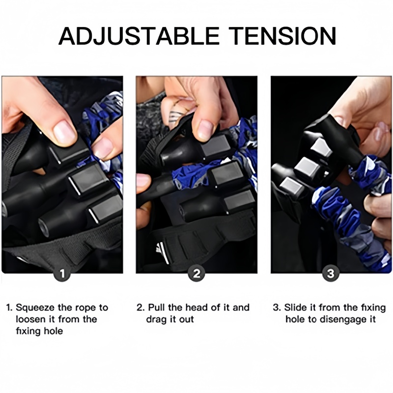 チェストエキスパンダー抵抗バンド弾性プルロープ筋力トレーナー - Sports Equipment At Home のレビューと価格