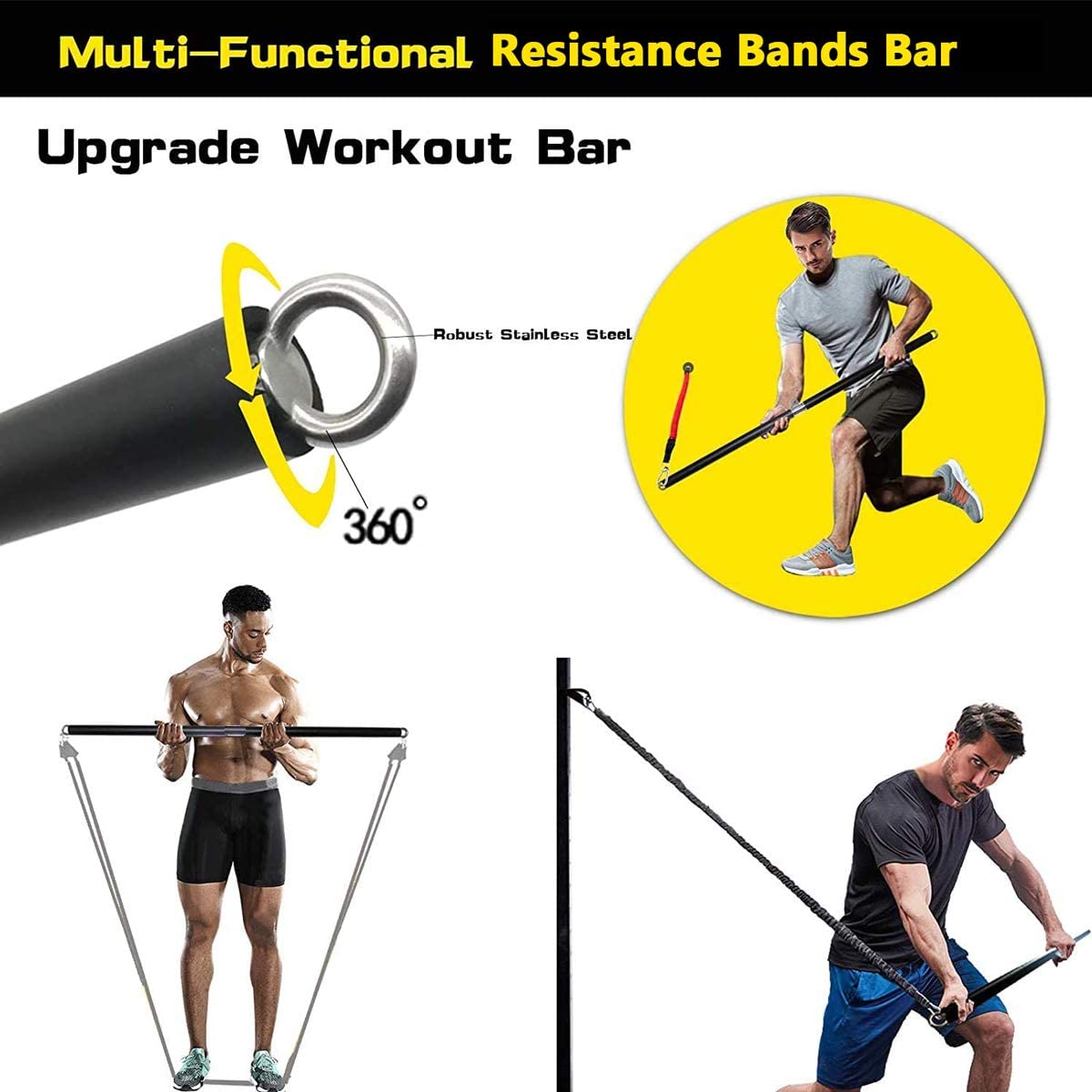 150ポンド フィットネス戦利品抵抗弾性バンドワークアウト  - Sports Equipment At Home のレビューと価格